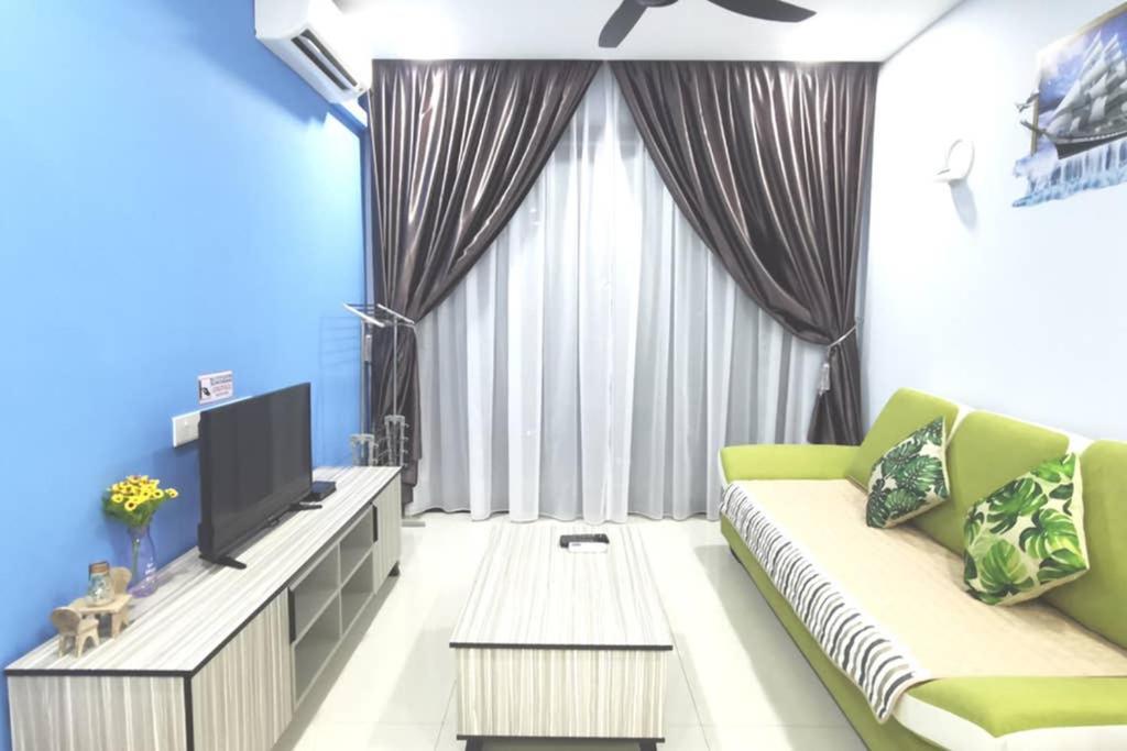 Cozy Blue N Relaxing Ocean Sweet Home@Central Park Johor Bahru Esterno foto