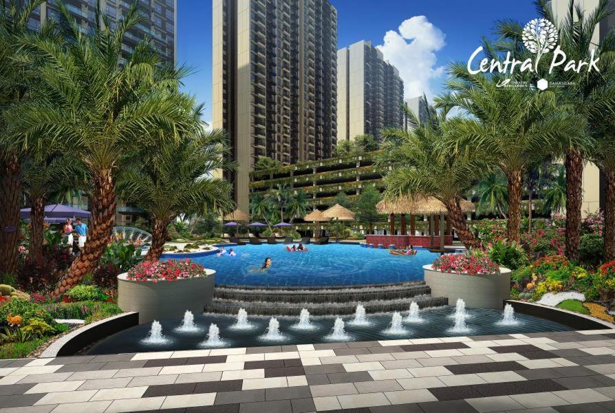 Cozy Blue N Relaxing Ocean Sweet Home@Central Park Johor Bahru Esterno foto